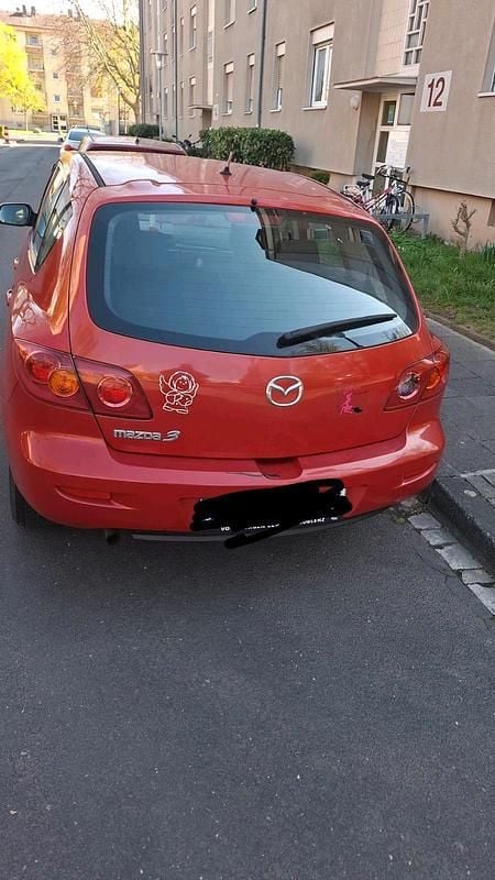 Usata Mazda 3 105 CV (77 kW) 2005 Rosso Berlina