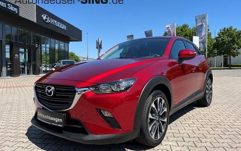 Soul red crystal Gebraucht 2021 Mazda CX-3 Ad'Vantage SUV | 17.540 € (Guter Preis) - Bild 1/4