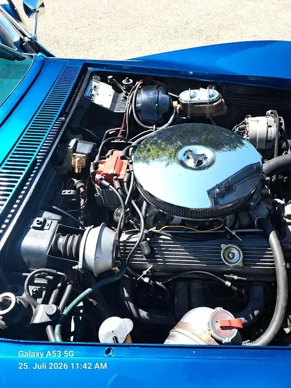 Gebraucht Corvette C3 200 PS (147 kW) 1972 Blau Cabrio