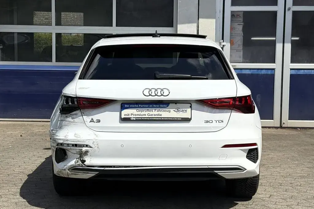 Brugt Audi A3 Advanced 116 HK (85 kW) 2023 Hvid Sedan