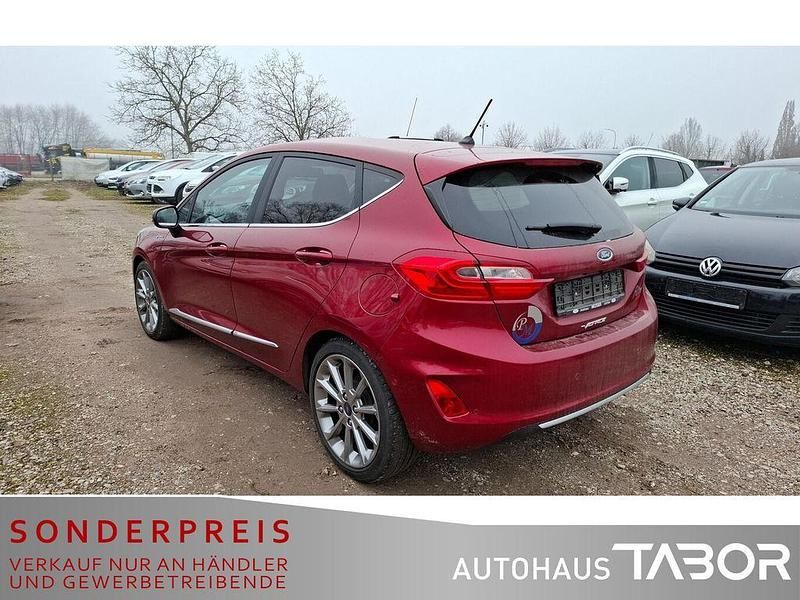 Gebraucht Ford Fiesta Vignale 101 PS (74 kW) 2017 Rubyrot (metallic) Kleinwagen