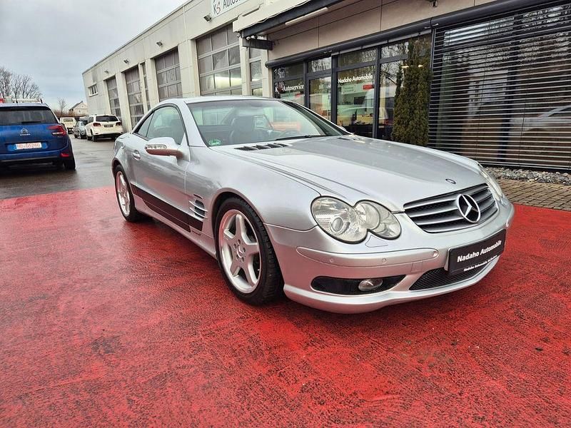 Gebraucht Mercedes SL500 AMG 306 PS (225 kW) 2002 Silber Cabrio