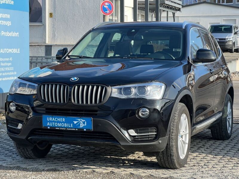 Schwarz Gebraucht 2017 BMW X3 xLine SUV | 19.990 € (Fairer Preis) - Bild 1/4
