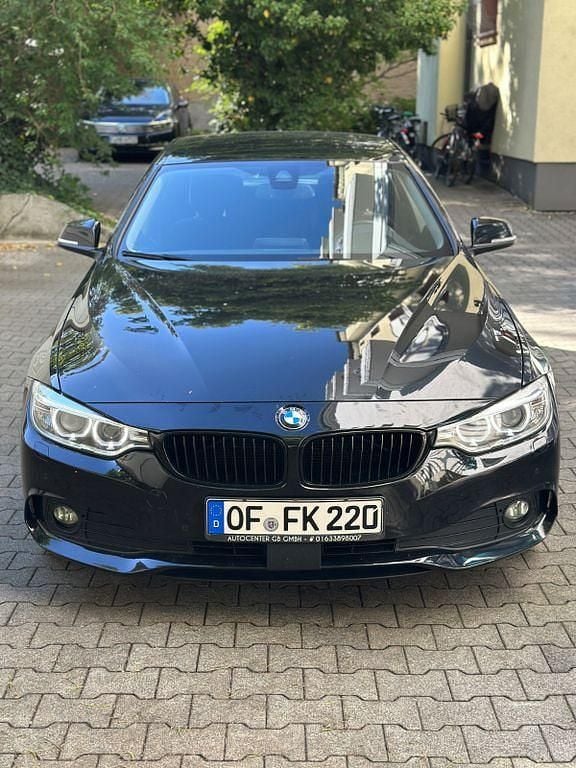 Schwarz Gebraucht 2017 BMW 420 Gran Coupé Sport Line Coupé | 12.900 € (Superpreis) - Bild 1/4