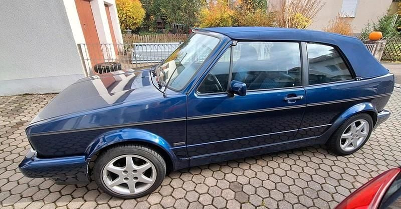 Gebraucht VW Golf Cabriolet Karmann 98 PS (72 kW) 1991 Blau Cabrio