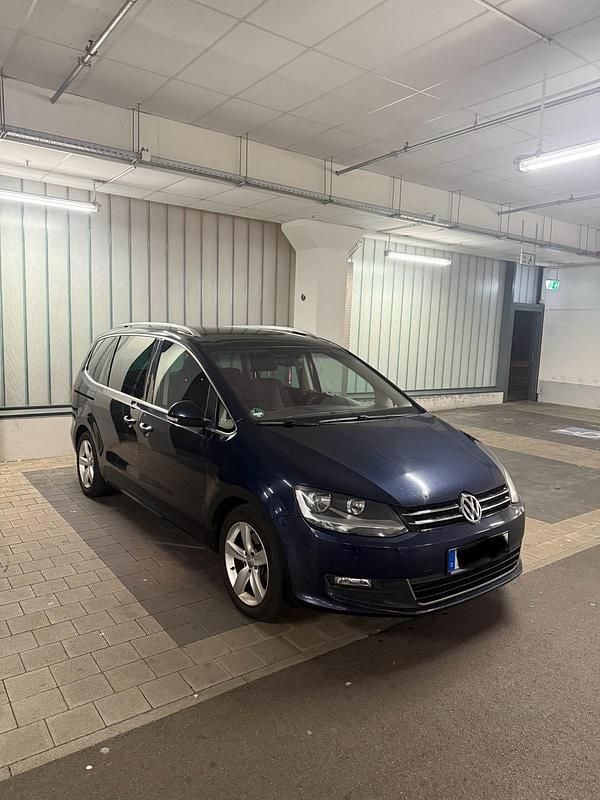 Gebraucht VW Sharan 140 PS (102 kW) 2010 Blau Van / Kleinbus
