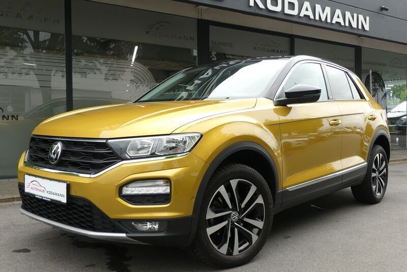 Gelb Gebraucht 2020 VW T-Roc United SUV | 22.950 € (Guter Preis) - Bild 1/4