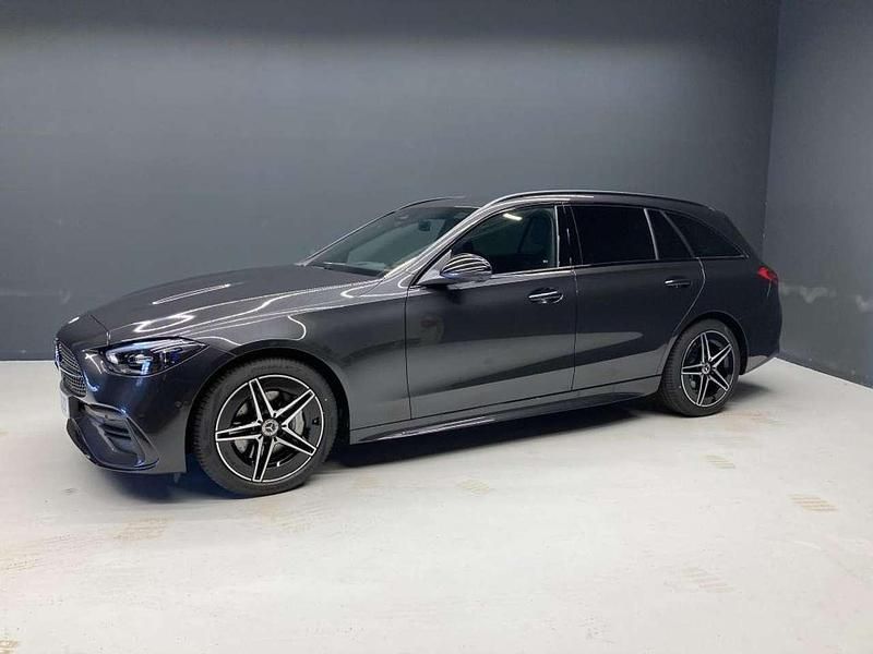 Metalliclack graphitgrau Gebraucht 2024 Mercedes C200 Advanced Plus Kombi | 45.980 € - Bild 1/3