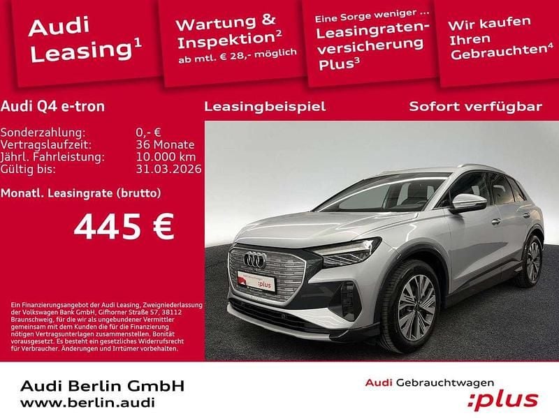 Gebraucht Audi Q4 e-tron Ambiente 210 kW (286 PS) 2025 Florettsilber metallic SUV