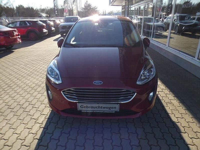 Gebraucht Ford Fiesta Titanium 95 PS (69 kW) 2020 Rubyrot (metallic) Kleinwagen