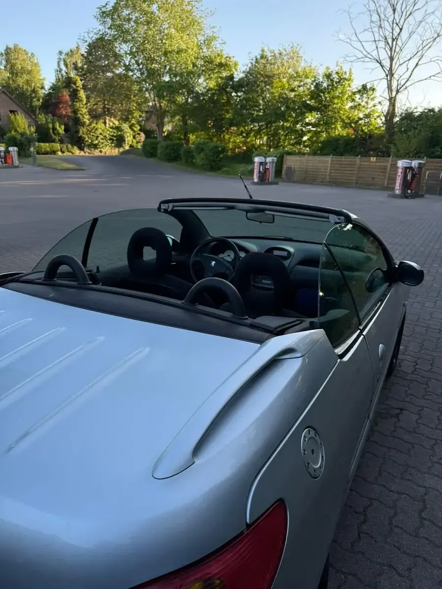 Używany Peugeot 206 106 KM (77 kW) 2004 Srebrny Kabriolet