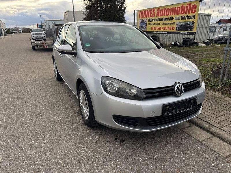 Gebraucht VW Golf VI Trendline 105 PS (77 kW) 2010 Silber Kleinwagen