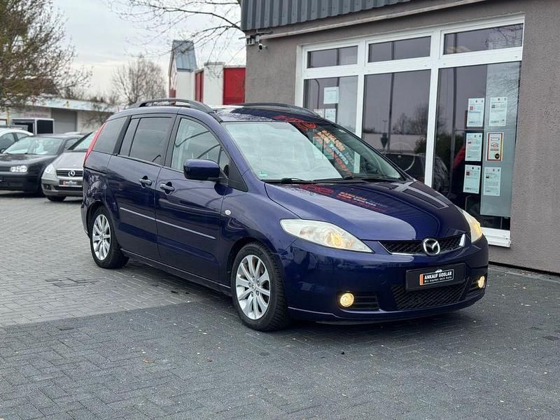 Gebraucht Mazda 5 Exclusive 145 PS (106 kW) 2006 Blau Van / Kleinbus