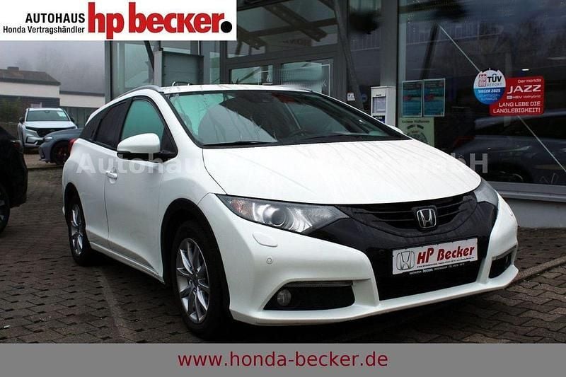 White orchid Gebraucht 2014 Honda Civic Executive Kombi | 6.900 € (Fairer Preis) - Bild 1/4