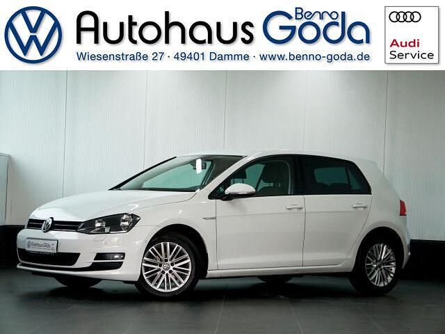 Weiß Gebraucht 2014 VW Golf VII Comfortline Limousine | 8.950 € (Fairer Preis) - Bild 1/2