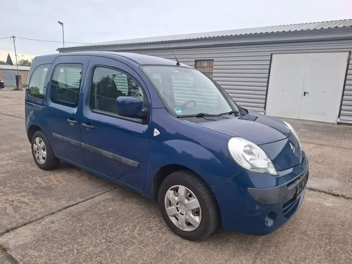 Gebraucht Renault Kangoo Expression 86 PS (63 kW) 2009 Bleu volga Van / Kleinbus