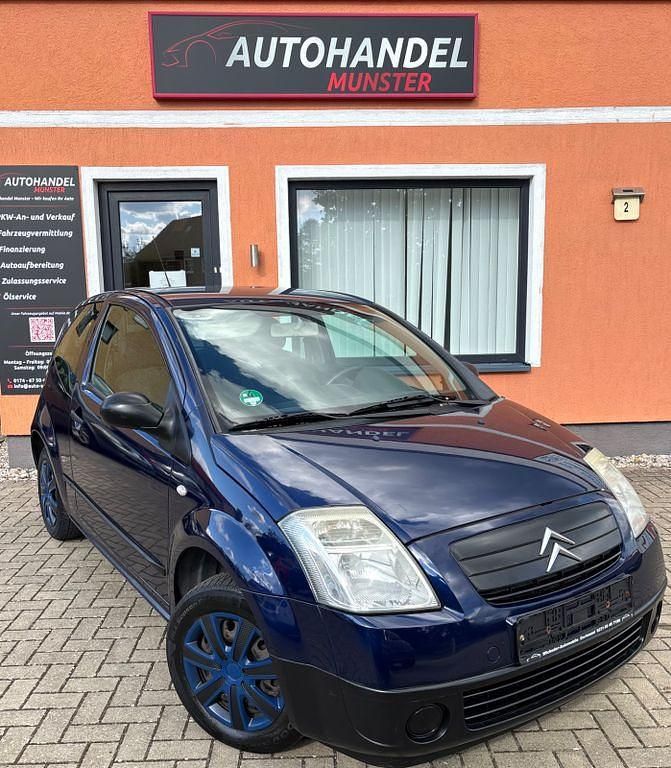 Blau Gebraucht 2004 Citroën C2 Kleinwagen | 2.200 € (Etwas zu teuer) - Bild 1/4