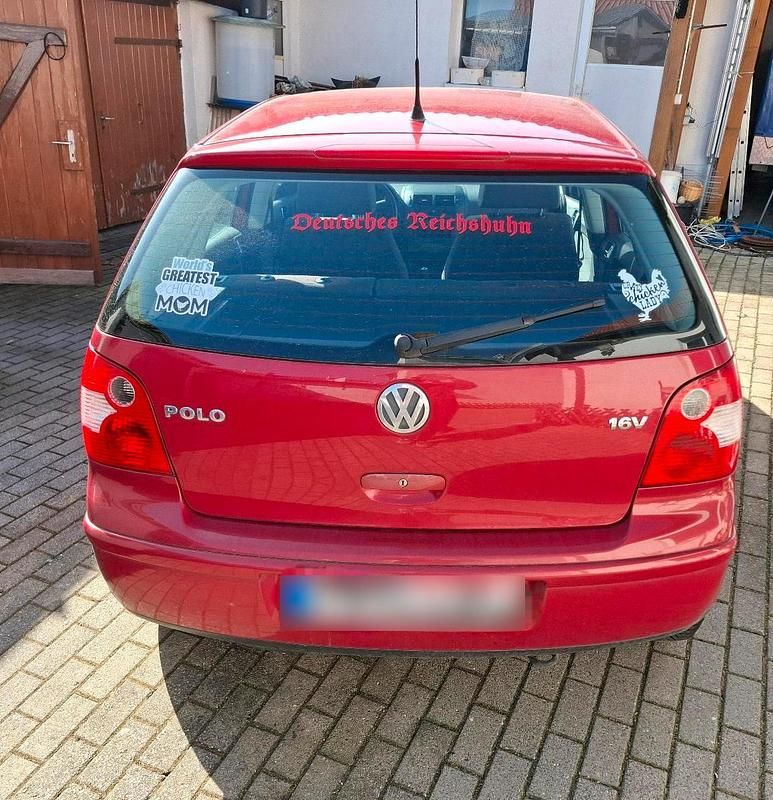 Gebraucht VW Polo 101 PS (74 kW) 2003 Rot Kleinwagen