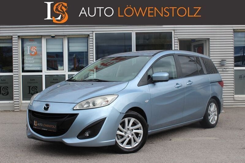 Okeanosblau metallic Gebraucht 2011 Mazda 5 Center-Line Van / Kleinbus | 2.990 € (Superpreis) - Bild 1/4