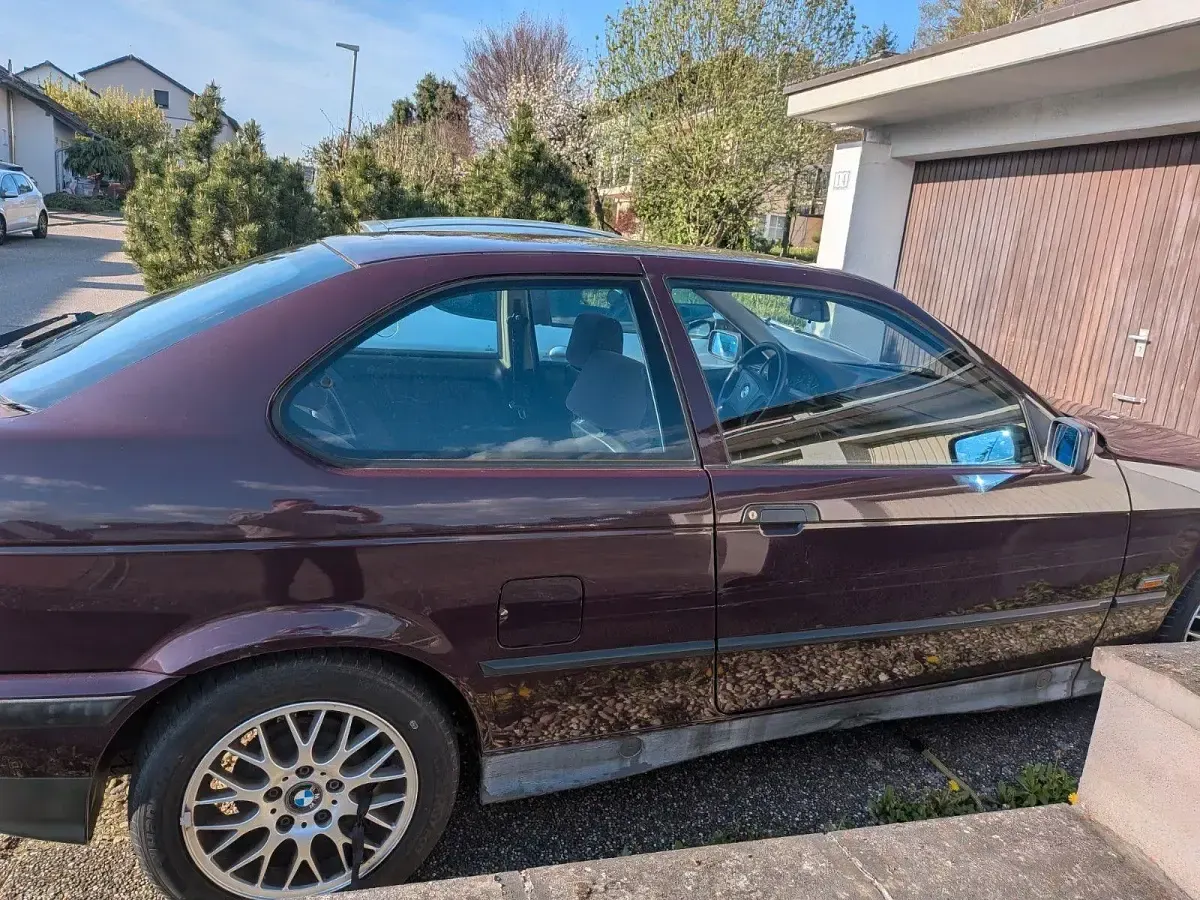Brugt BMW 316 102 HK (75 kW) 1996 Lilla Coupe