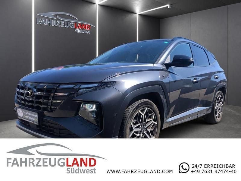 Schwarz Gebraucht 2022 Hyundai Tucson N Line SUV | 29.990 € (Fairer Preis) - Bild 1/4