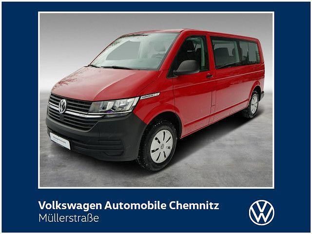 4b kirschrot Gebraucht 2021 VW Caravelle Trendline Van / Kleinbus | 28.930 € (Fairer Preis) - Bild 1/4