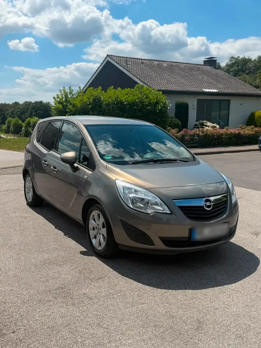 Gebraucht Opel Meriva 101 PS (74 kW) 2010 Grau Van / Kleinbus