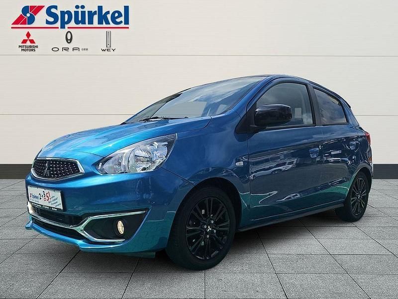 P) (blau Gebraucht 2019 Mitsubishi Space Star Diamant Edition Limousine | 11.980 € (Etwas zu teuer) - Bild 1/4