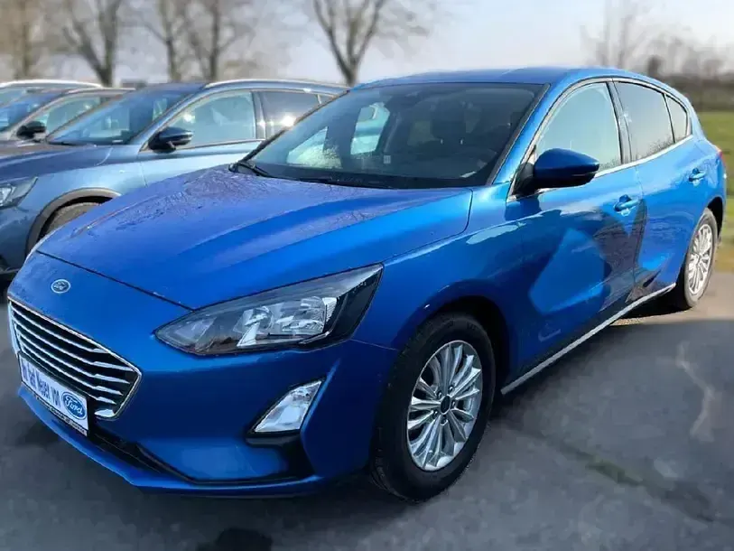 Używany Ford Focus Titanium X 155 KM (114 kW) 2021 Niebieski Sedan/Limuzyna