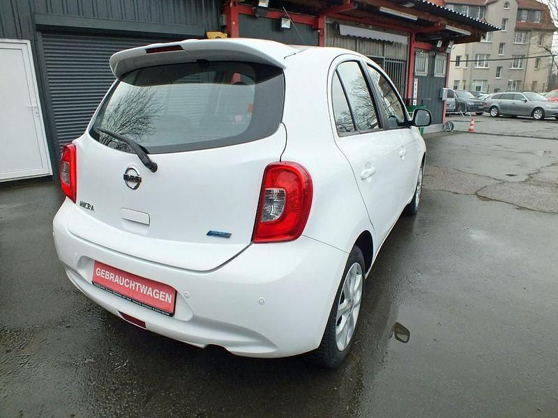 Gebraucht Nissan Micra Acenta 80 PS (58 kW) 2014 Weiß Kleinwagen
