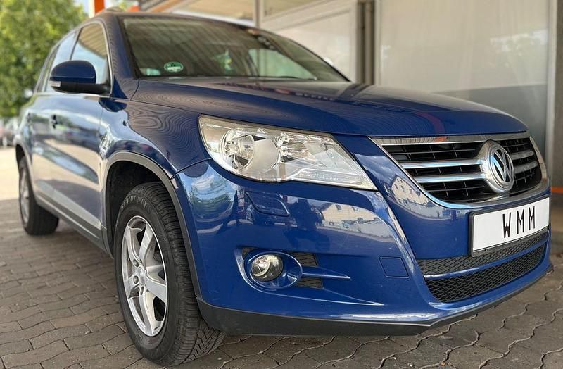 Blau Gebraucht 2008 VW Tiguan Sportline SUV | 5.999 € (Fairer Preis) - Bild 1/4