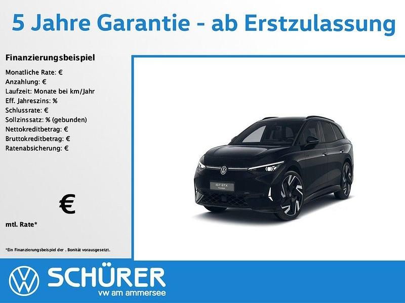 Schwarz Gebraucht 2025 VW ID.7 GTX Kombi | 61.897 € (Teuer) - Bild 1/3