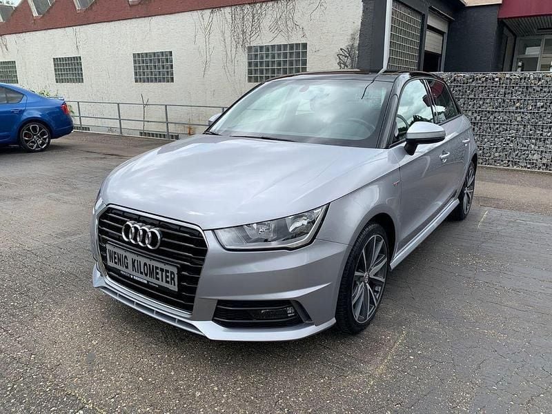 Silber Gebraucht 2016 Audi A1 Sportback S-Line Kleinwagen | 13.990 € (Fairer Preis) - Bild 1/4