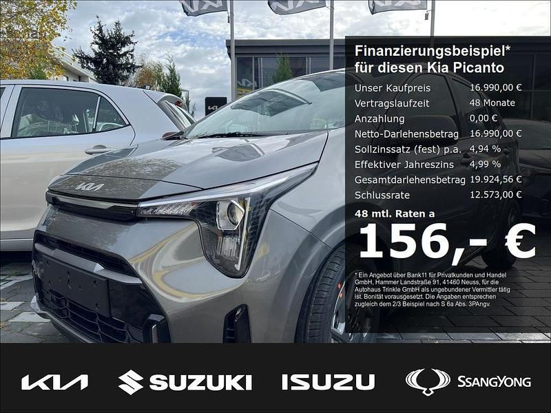 Neu Kia Picanto Vision 68 PS (50 kW) 2025 Grau Kleinwagen