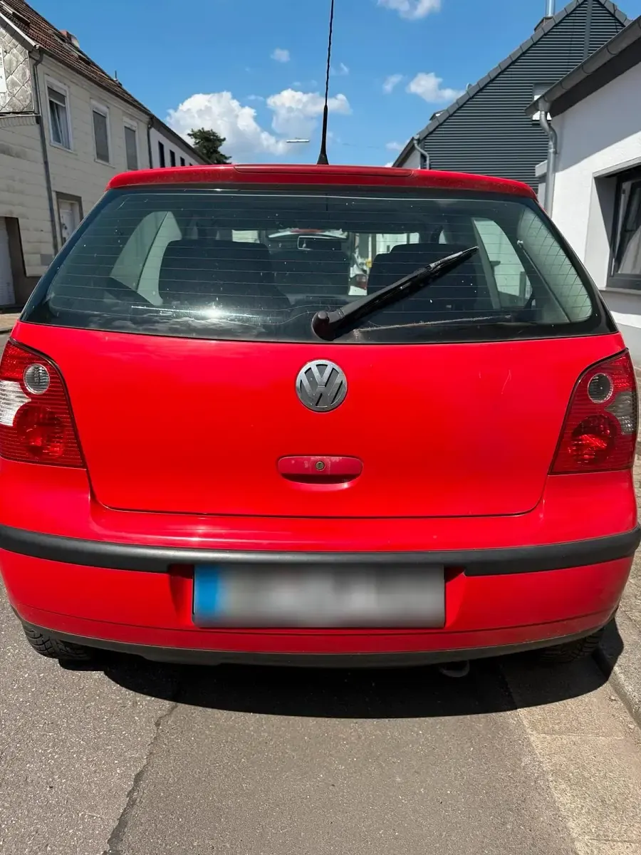 Gebraucht VW Polo 75 PS (55 kW) 2002 Rot Kleinwagen
