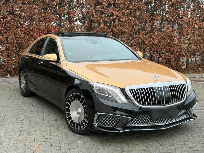 Usata Mercedes S350 258 CV (189 kW) 2014 Oro Berlina