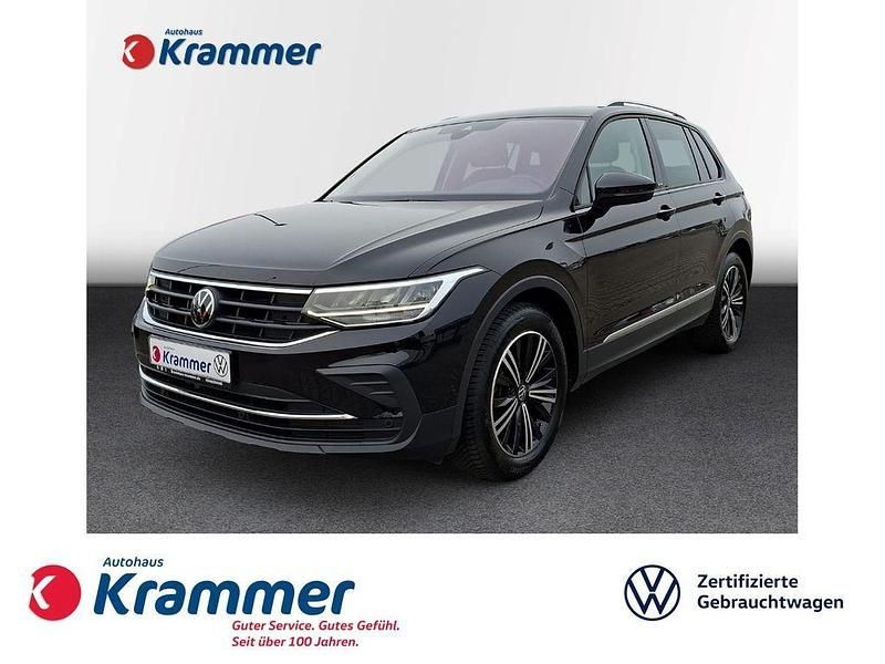 Schwarz Gebraucht 2022 VW Tiguan Active SUV | 26.970 € (Fairer Preis) - Bild 1/4