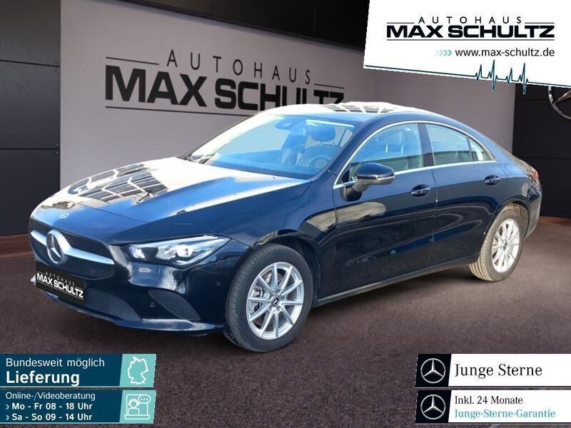 Unilack nachtschwarz Gebraucht 2022 Mercedes CLA250e Limousine | 27.880 € (Superpreis) - Bild 1/4