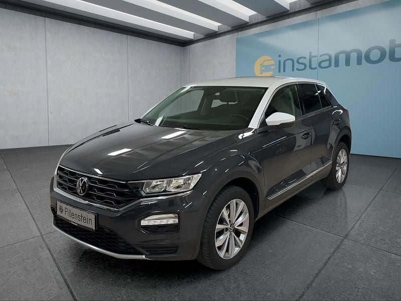 Grau Gebraucht 2022 VW T-Roc SUV | 18.999 € (Fairer Preis) - Bild 1/4