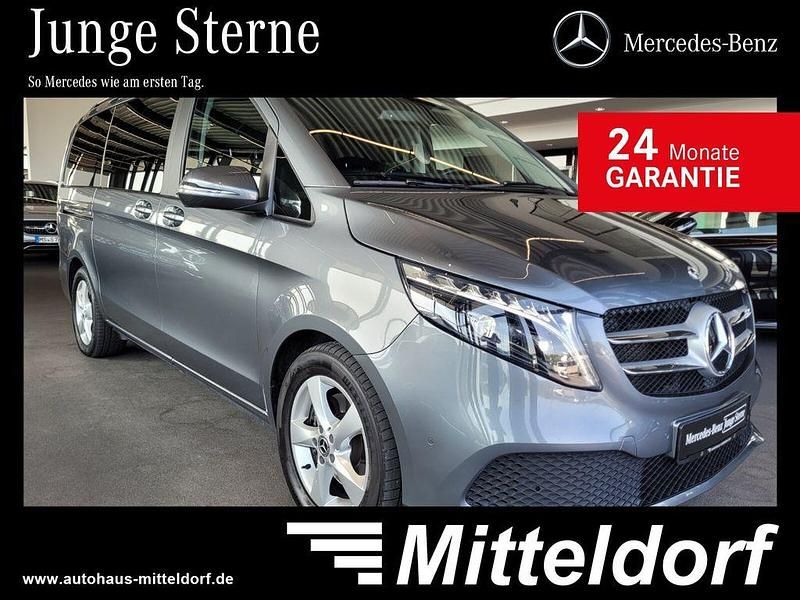 Grau Gebraucht 2022 Mercedes V300 Edition Van / Kleinbus | 57.980 € (Etwas zu teuer) - Bild 1/4