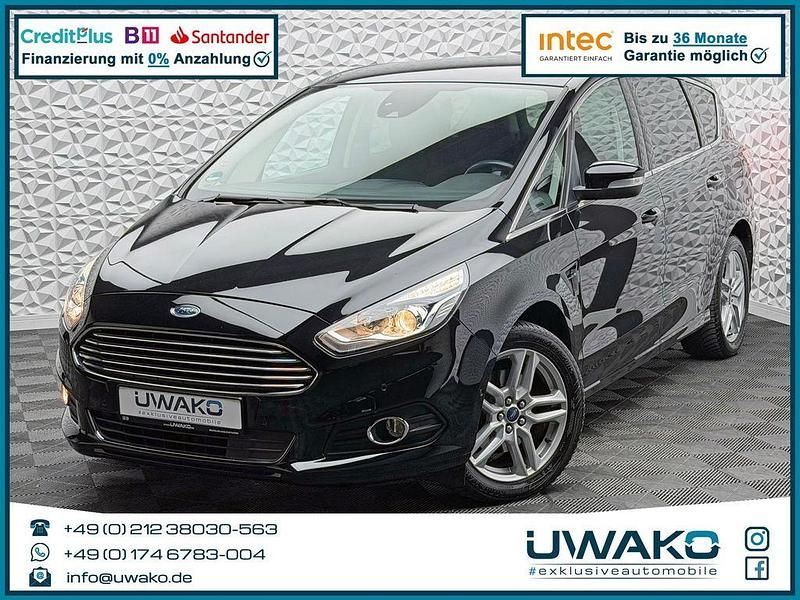 Iridiumschwarz metallic Gebraucht 2019 Ford S-MAX Titanium Van / Kleinbus | 20.990 € (Fairer Preis) - Bild 1/4
