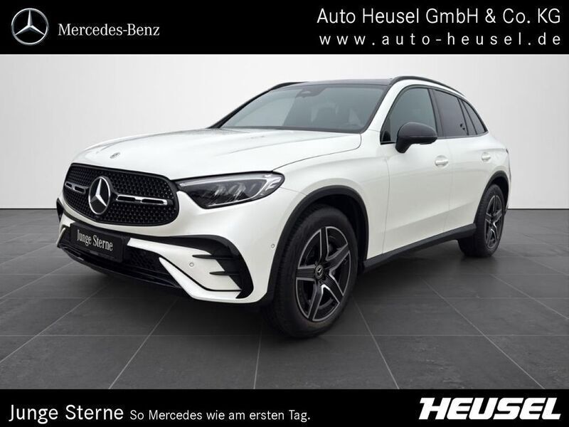 Manufaktur diamantweiß bright Gebraucht 2023 Mercedes GLC220 AMG SUV | 54.900 € (Superpreis) - Bild 1/4