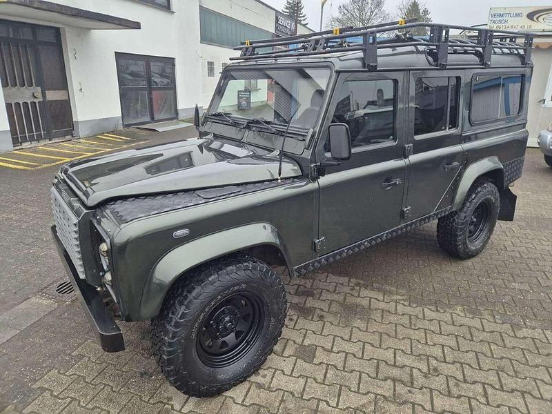 Gebraucht Land Rover Defender SE 122 PS (89 kW) 2005 Grün Kombi