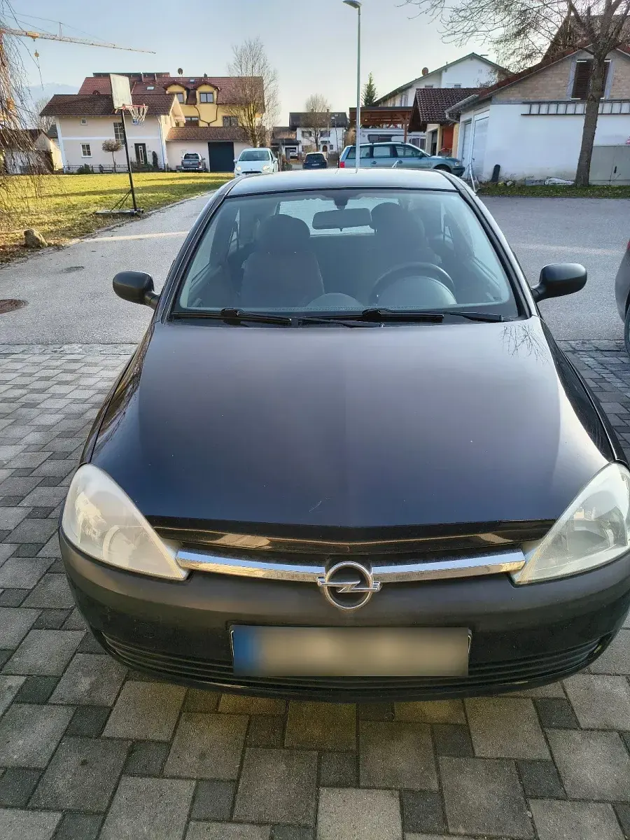 Gebraucht Opel Corsa 75 PS (55 kW) 2003 Schwarz Kleinwagen