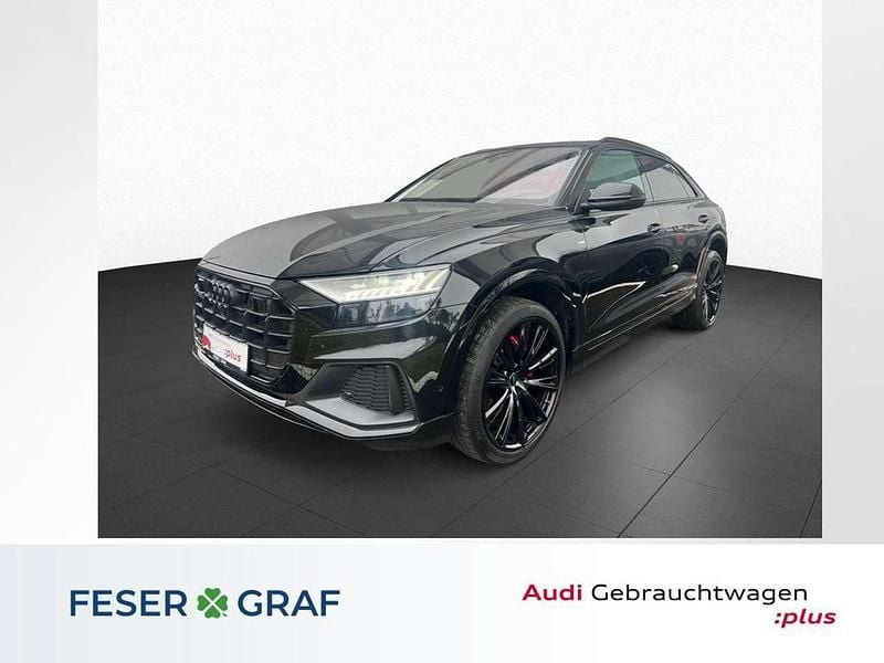 Mythosschwarz metallic Gebraucht 2024 Audi Q8 Ambiente SUV | 84.980 € (Guter Preis) - Bild 1/4