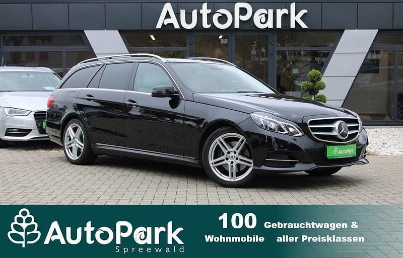 Schwarz Gebraucht 2015 Mercedes E250 Sport Kombi | 18.600 € (Guter Preis) - Bild 1/3