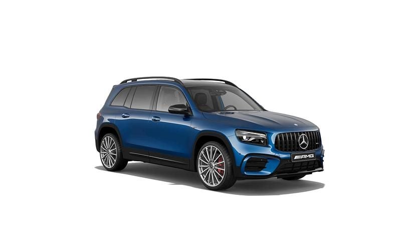 Spektralblau metallic Neu 2025 Mercedes GLB35 AMG SUV | 71.445 € (Fairer Preis) - Bild 1/3