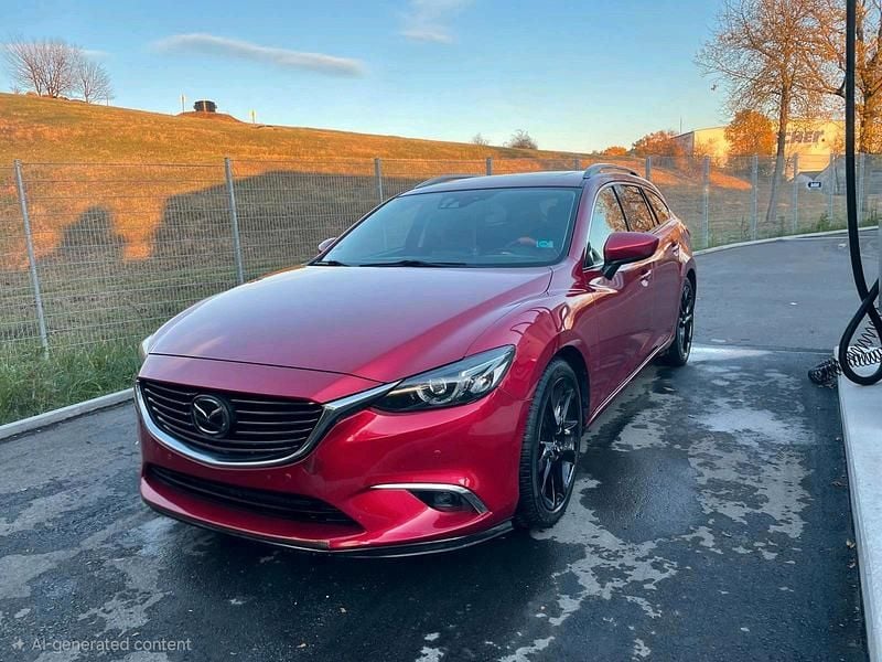Gebraucht Mazda 6 175 PS (128 kW) 2016 Rot Kombi
