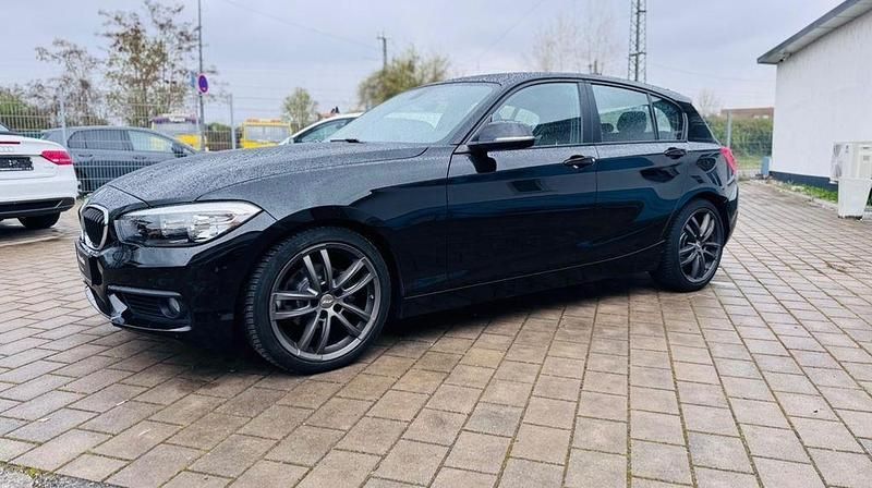 Gebraucht BMW 116 Advantage 109 PS (80 kW) 2016 Schwarz Kleinwagen