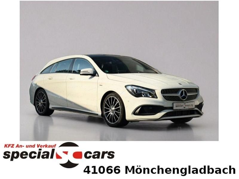 Calcitweiss/zirrusweiss Gebraucht 2018 Mercedes CLA220 Shooting Brake AMG Kombi | 23.490 € (Fairer Preis) - Bild 1/4